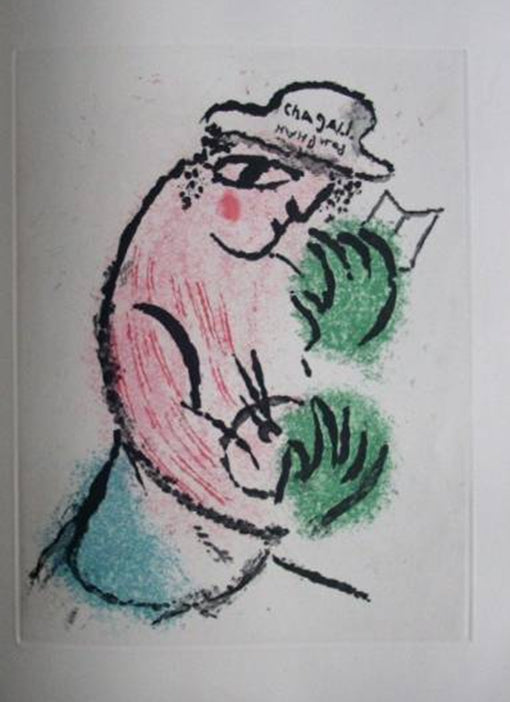Marc Chagall De Mauvais Sujets I (Cramer 35) 1958