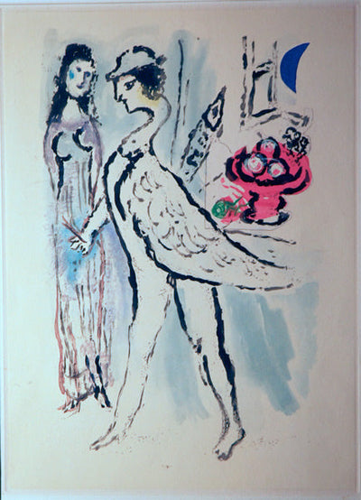 Marc Chagall De Mauvais Sujets III (Cramer 35) 1958