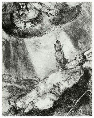 Marc Chagall Death of Moses (Cramer 29) 1956