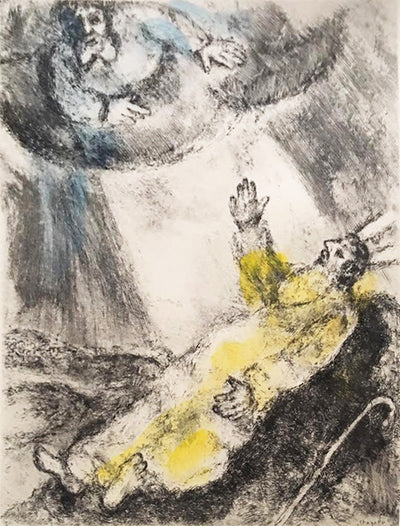 Marc Chagall Death of Moses (Cramer 30) 1958