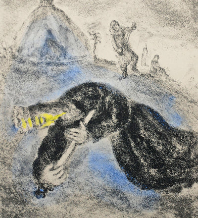 Marc Chagall Death of Saul (Cramer 30) 1958