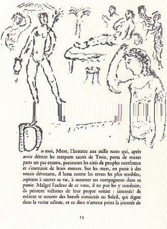 Marc Chagall Dis moi Muse (Cramer 96) 1975
