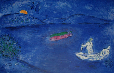 Marc Chagall Echo, from Daphnis and Chloe (Mourlot 340, Cramer 46) 1961