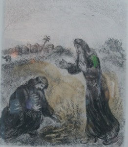Marc Chagall Elijah and the Widow of Sarepta (Cramer 30) 1958
