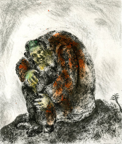 Marc Chagall Elijah on Mount Carmel (Cramer 30) 1958