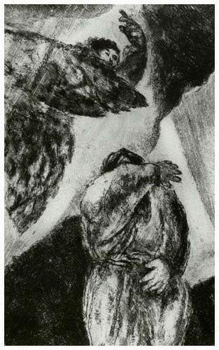Marc Chagall Elijah's Vision (Cramer 29) 1956