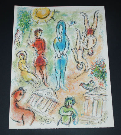 Marc Chagall In Hell (Cramer 96) 1975