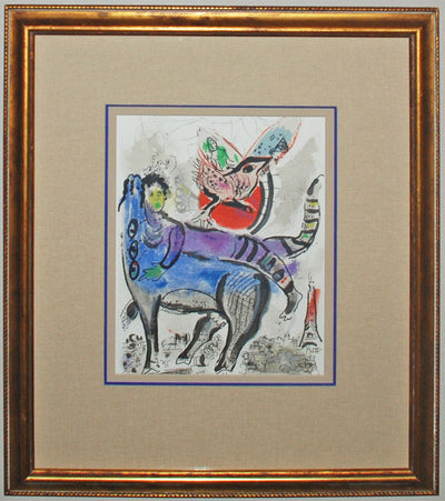 Marc Chagall La Vache Bleue (Cramer 71) 1967