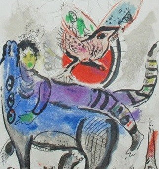 Marc Chagall La Vache Bleue (Cramer 71) 1967