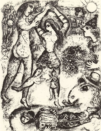 Marc Chagall Le Cirque (Mourlot 496) 1967