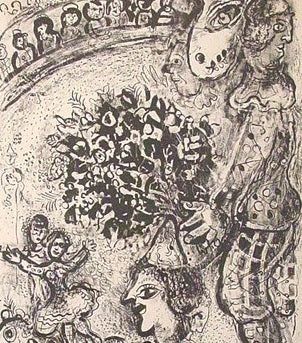 Marc Chagall Le Cirque (Mourlot 502) 1967