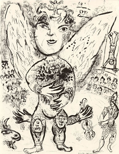 Marc Chagall Le Cirque (Mourlot 509) 1967