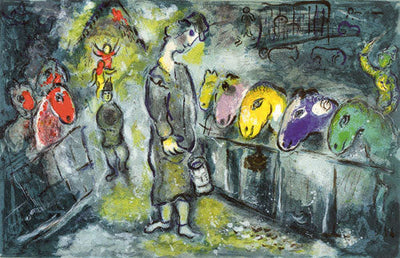 Marc Chagall Le Cirque (Mourlot 510) 1967