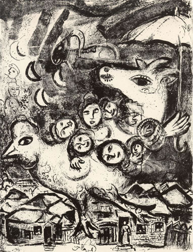 Marc Chagall Le Cirque (Mourlot 495) 1967