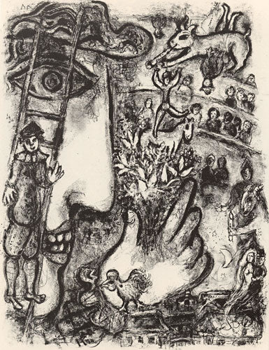 Marc Chagall Le Cirque (Mourlot 503) 1967