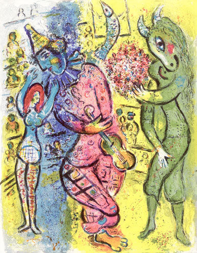 Marc Chagall Le Cirque (Mourlot 498) 1967