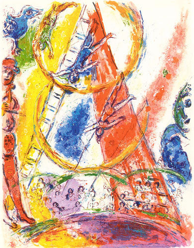 Marc Chagall Le Cirque (Mourlot 524) 1967