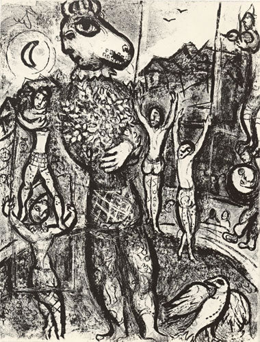 Marc Chagall Le Cirque (Mourlot 497) 1967