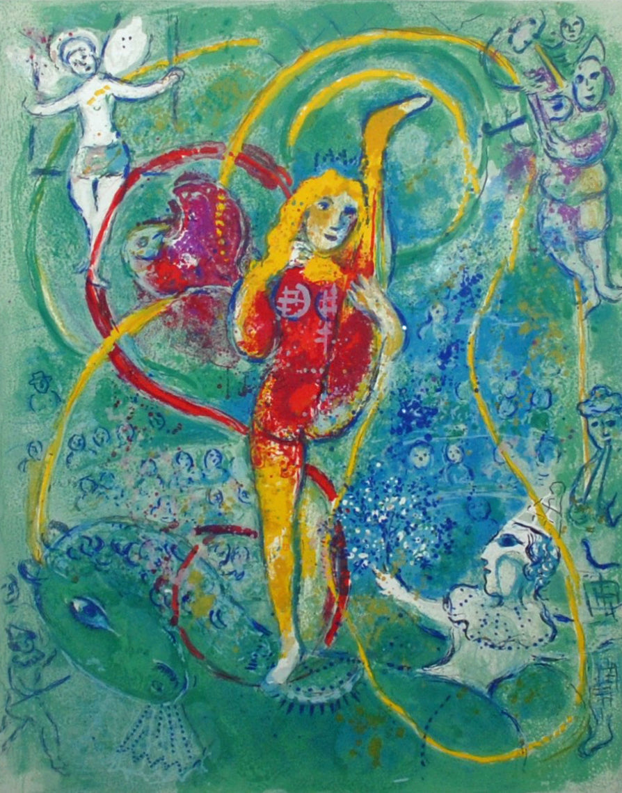 Marc Chagall Le Cirque (Mourlot 492) 1967