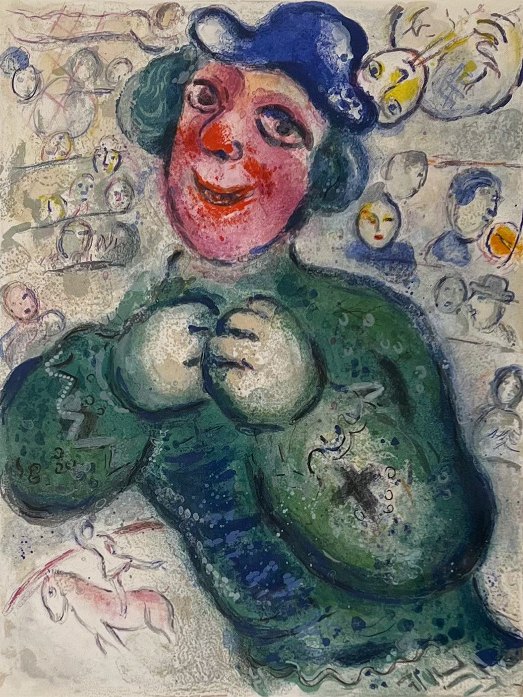 Marc Chagall Le Cirque (Mourlot 505) 1967