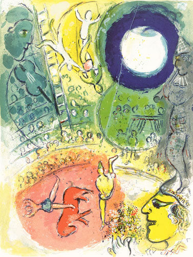 Marc Chagall Le Cirque (Mourlot 501) 1967