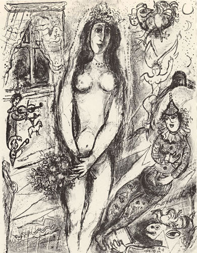 Marc Chagall Le Cirque (Mourlot 520) 1967