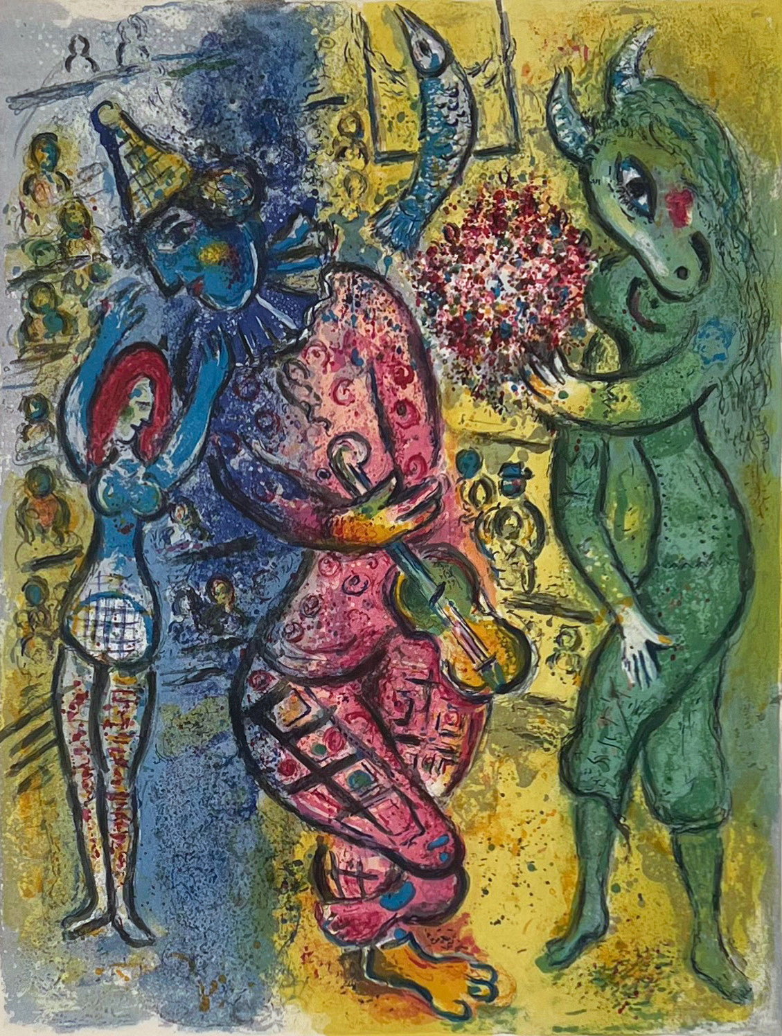 Marc Chagall Le Cirque (Mourlot 498) 1967