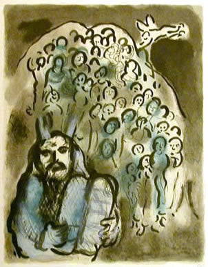 Marc Chagall Le Message Biblique (Cramer 92) 1972