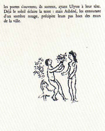Marc Chagall Les portes s'ouvrent (The doors open) (Cramer 96) 1975