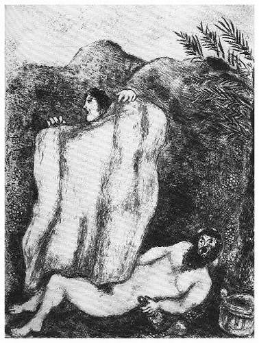 Marc Chagall Mantle of Noah (Cramer 29) 1956