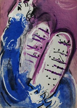 Marc Chagall Moses II (Cramer 25 Mourlot 125) 1956