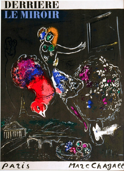 Marc Chagall Night in Paris (cover) (Cramer 24) 1954