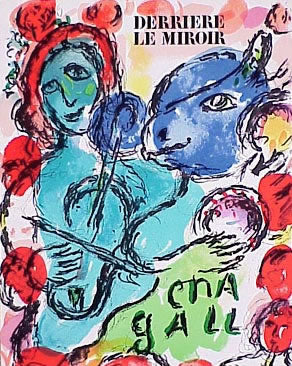 Marc Chagall Pantomime (Mourlot 649, Cramer 91) 1972