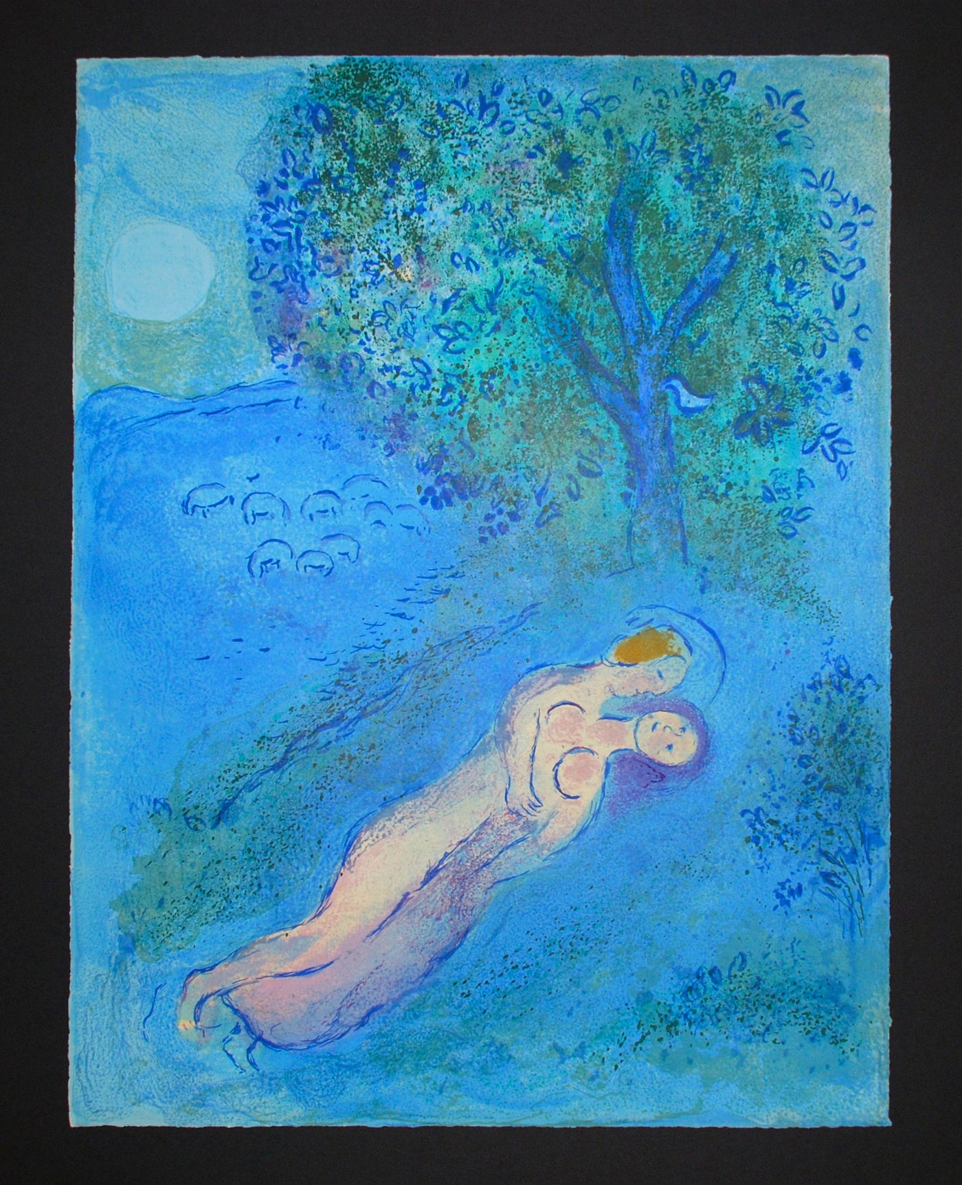 Marc Chagall Philetas's Lesson, from Daphnis and Chloe (Mourlot 323, Cramer 46) 1961
