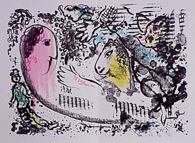 Marc Chagall Reverie (Cramer 81) 1969 – Georgetown Frame Shoppe