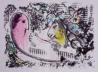 Marc Chagall Reverie (Cramer 81) 1969