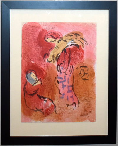 Marc Chagall Ruth Gleaning (Cramer 42) 1960