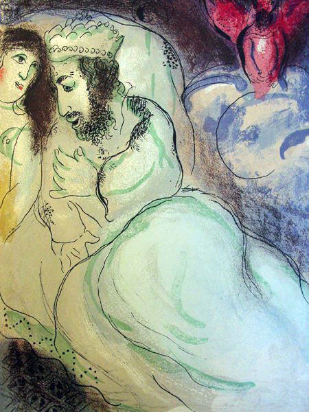 Marc Chagall Sarah and Abimelech (Cramer 42) 1960