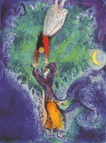 Marc Chagall So I came down from the tree..., from Arabian Nights (Cramer 18) 1948