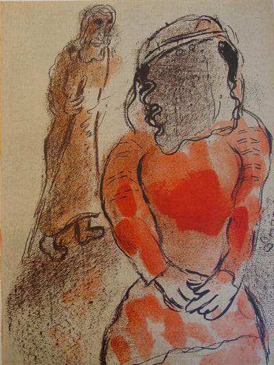 Marc Chagall Tamar, Daughter-in-Law of Judah (Cramer 42) 1960