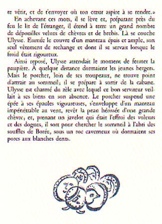 Marc Chagall Te Vetir et de t'envoyer (To clothe you and to send you) (Cramer 96) 1975