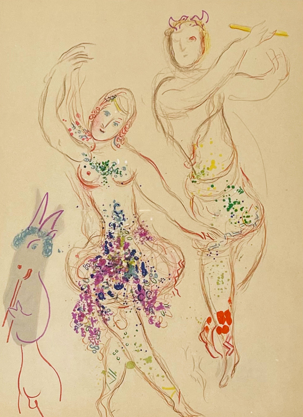 Marc Chagall The Ballet (Cramer 78, Mourlot 581) 1969