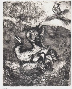 Marc Chagall The Bird Wounded by an Arrow, from Les Fables de la Fontaine, Volume I 1952