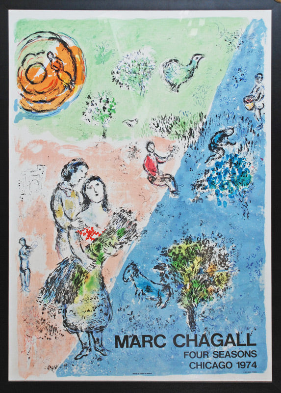 Marc Chagall The Four Seasons (Chagall's Posters, pg. 62)