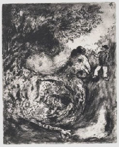 Marc Chagall The Hen with Gold Eggs, from Les Fables de la Fontaine, Volume II 1952