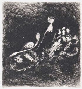 Marc Chagall The Lion and the Midget, from Les Fables de la Fontaine, Volume I 1952