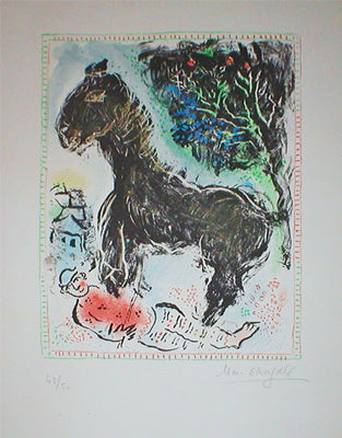 Marc Chagall The Little Horse (Mourlot 681) 1972