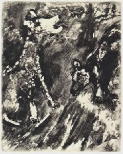 Marc Chagall The Louse and his Companion, from Les Fables de la Fontaine, Volume I 1952