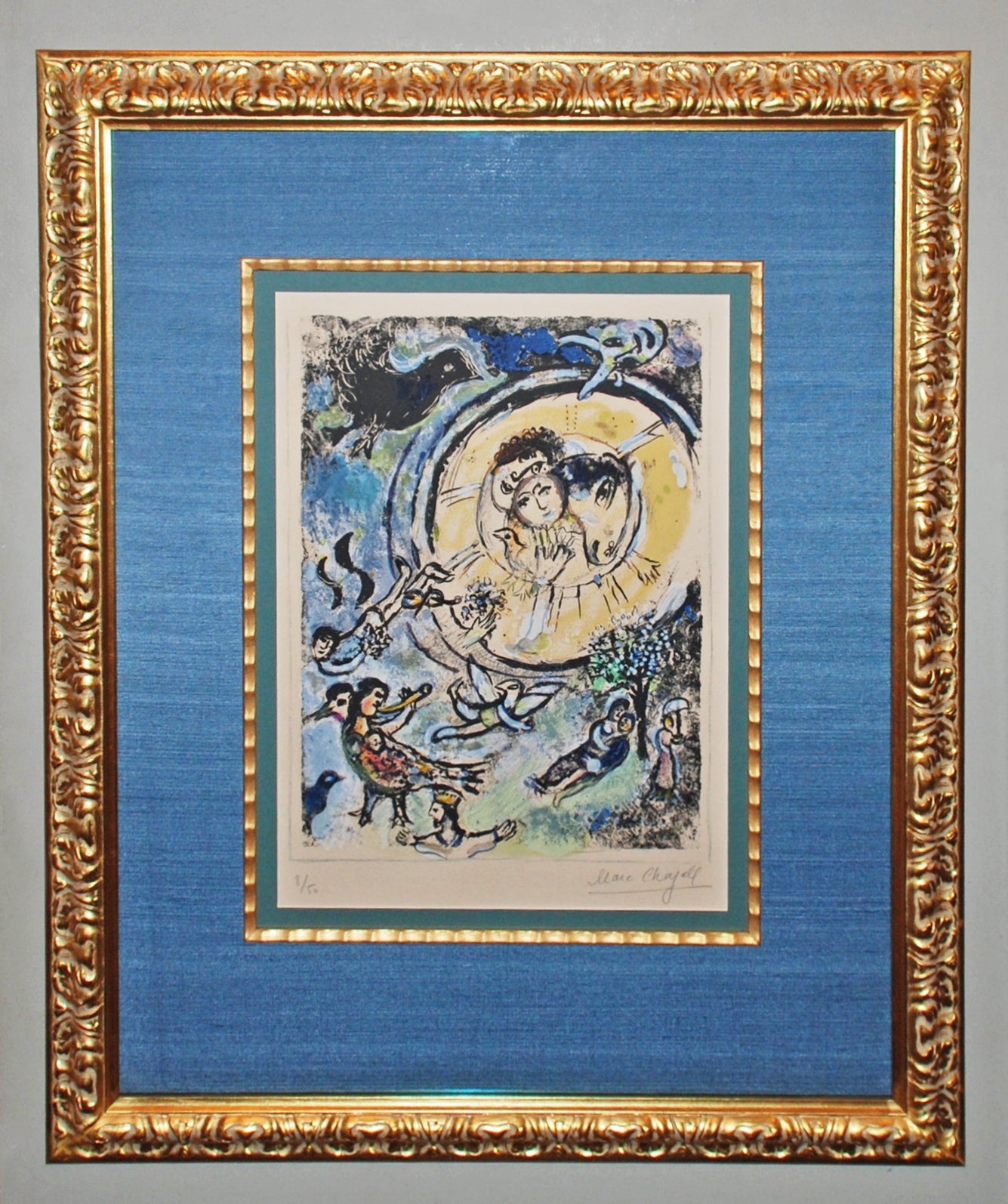 Marc Chagall The Magic Flute III (Mourlot 667) 1972