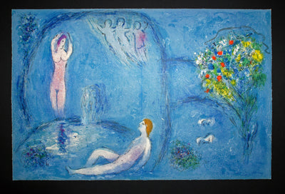Marc Chagall The Nymphs' Cave, from Daphnis and Chloe (Mourlot 321, Cramer 46) 1961